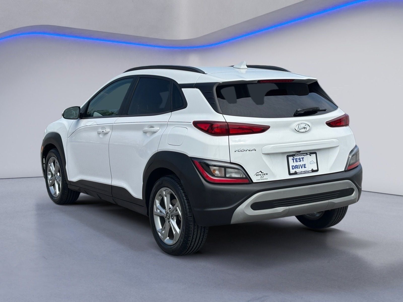 2023 Hyundai Kona — rear three-quarter view